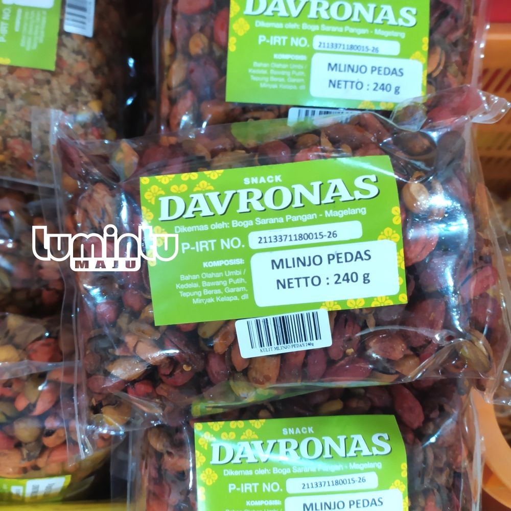 

KULIT MELINJO PEDAS 240GR DAVRONAS / camilan dan oleh-oleh khas Magelang,