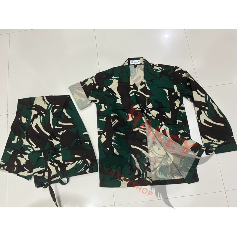 Baju Pdl Micropoly Woll Warna Gelap Anti Luntur/Baju Pdl Micropoli/Baju Pdl Mikropoli Tni AD AU AL