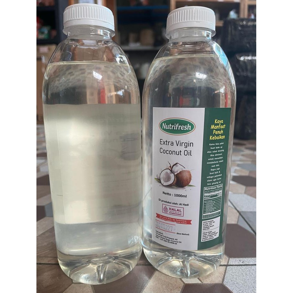 

Minyak Extra Virgin Coconut Oil VCO // Nutrifresh 1L