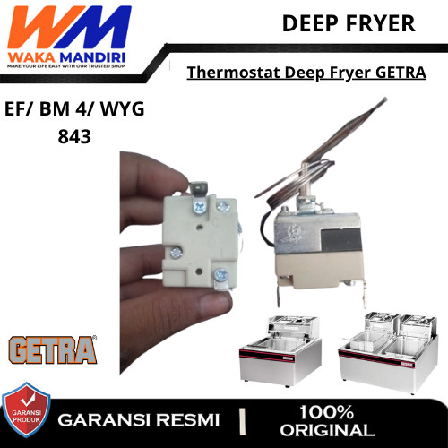 EF/ BM 4/ WYG 843 # Thermostat Deep Fryer GETRA