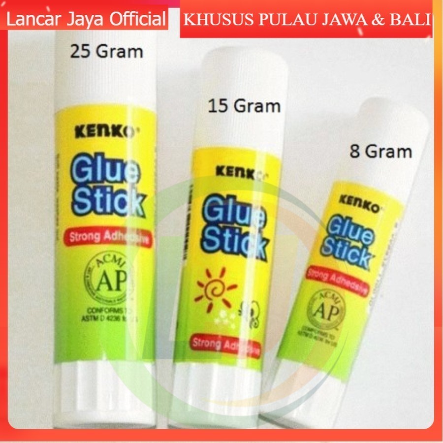 

[ATK] GLUE STIK KECIL | LEM STIK | KENKO GLUE STICK | LEM STIK KENKO