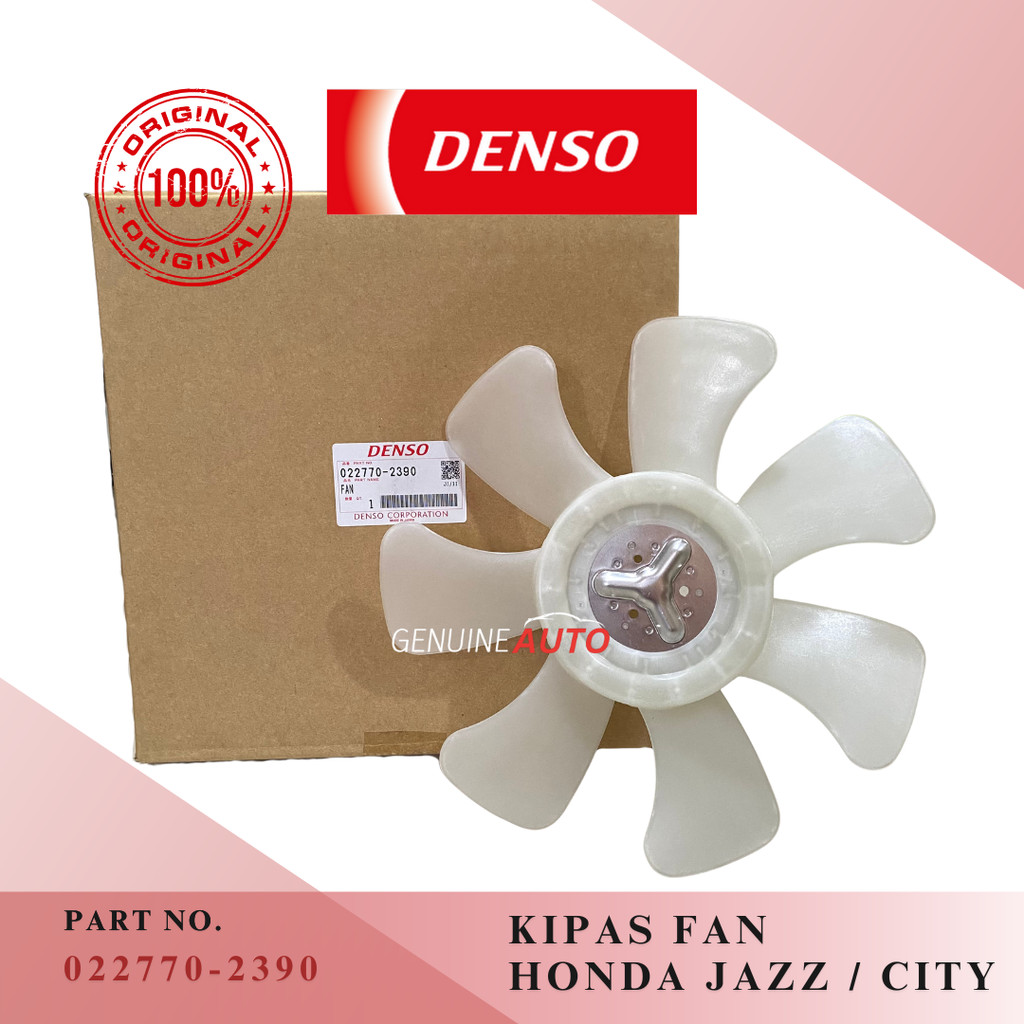 KIPAS BALING DAUN FAN AC MOBIL HONDA JAZZ CITY DENSO ASLI 022770-2390