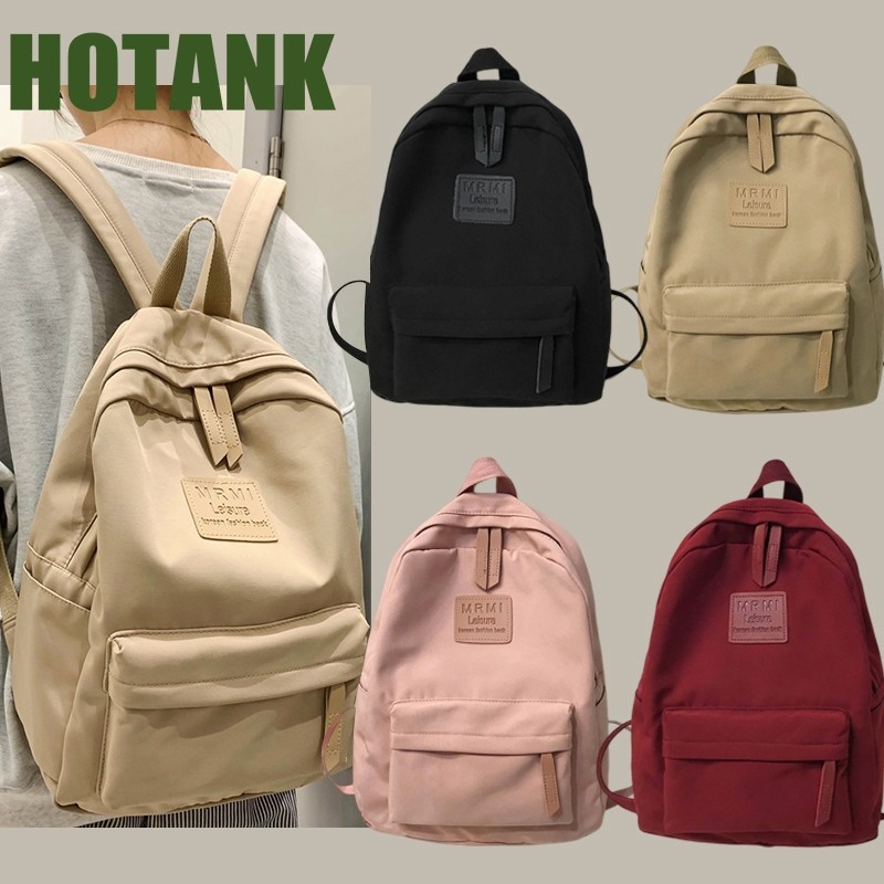 TS10 Ransel Sekolah Ransel Backpack Mahasiswa Wanita Ransel Takesan Wanita Vintage Tas Sekolah Gadis