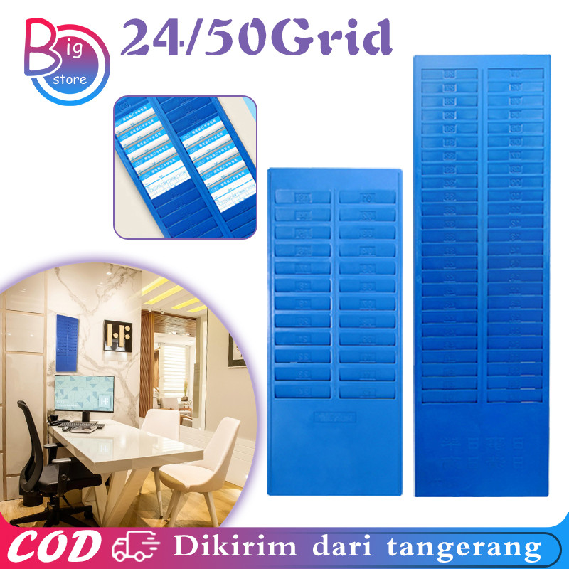 

Isi 24/50 Sheet Tempat Kartu Absensi Rak Absensi Kartu Tempat Kartu Absen Karyawan Rak Kartu Absen Rak Kartu Absensi