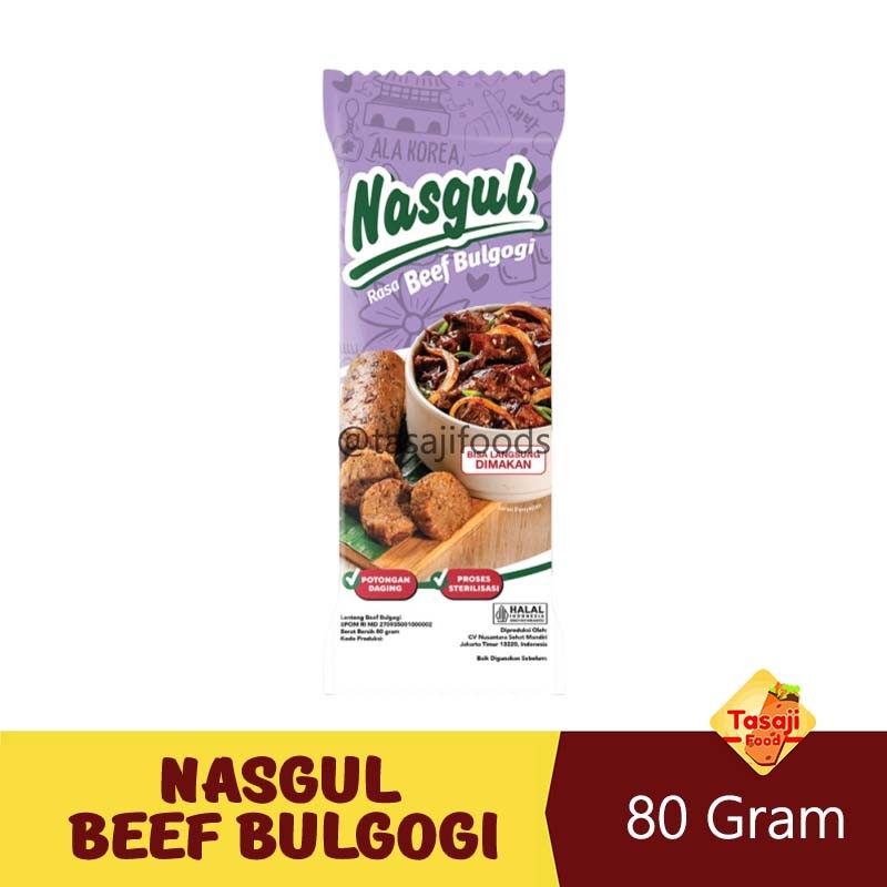 

NASGUL Beef Bulgogi 80gr Nasi Gulung Asfar