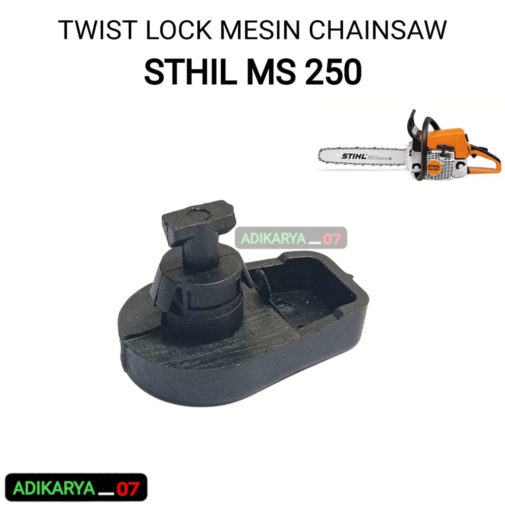 Twist Lock Kuncian Senso MS 250 STIHL Pengunci Tutup Saringan Udara Chainsaw Stihl MS250 Twist Lock 