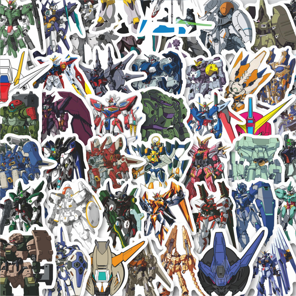 

Stiker Cutting Pack Sticker Anime Gundam Wing Isi 100Pcs Series Aesthetic Lucu Keren Untuk Koper Bahan Vynil