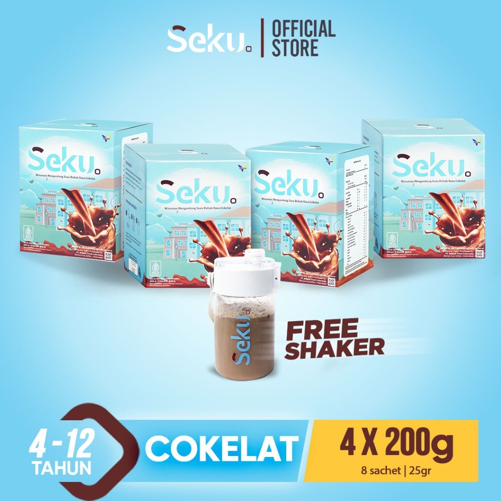 

SEKU - Paket Bundling Botol Shaker Susu SEKU 25gr