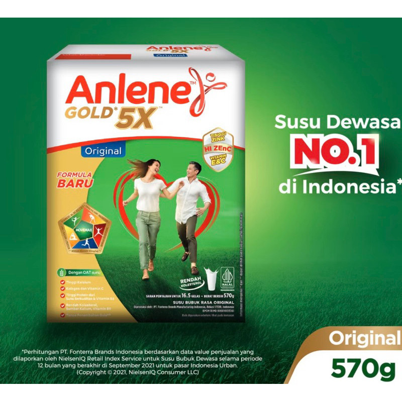 

New ANLENE GOLD 5X PLUS 570 GRAM VANILA COKLAT ORIGINAL PLAIN/600GR/ VANILLA/620gr/650gr EXP JUNI SEPT 2026Premium