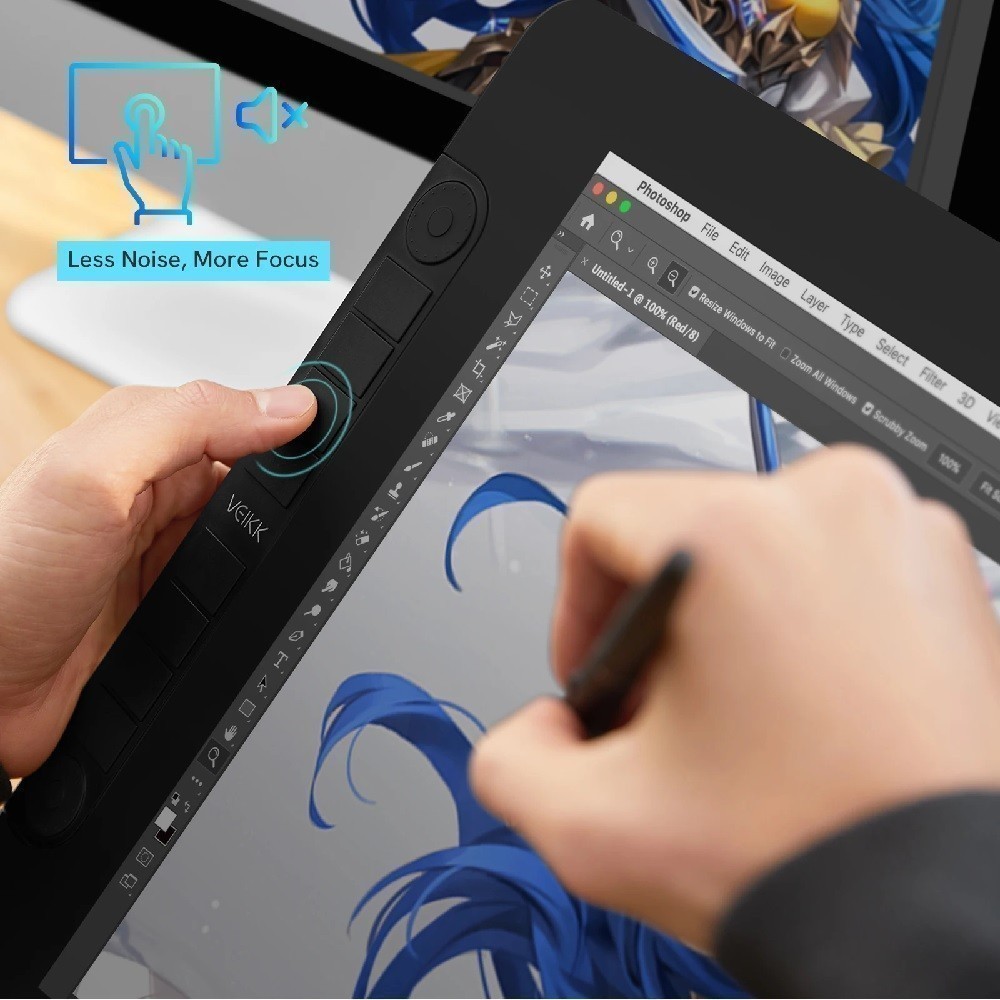 VEIKK STUDIO VK2200 PRO - 21.5-inch Graphic Monitor Drawing Tablet IPS Monitor FHD 1920x1080