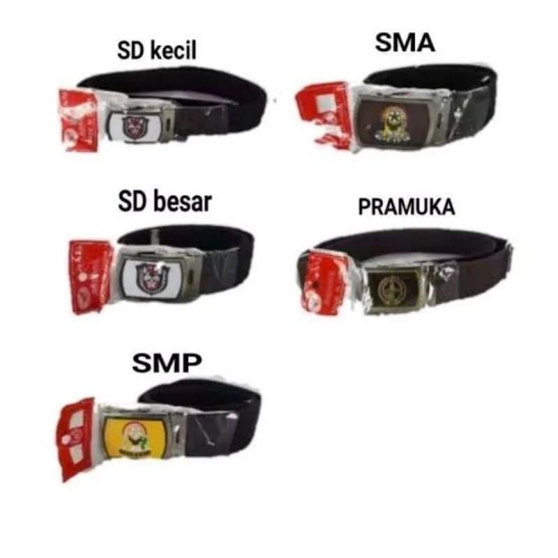Gesper Sabuk Ikat Pinggang Sekolah sd Smp Sma pramuka Grosir