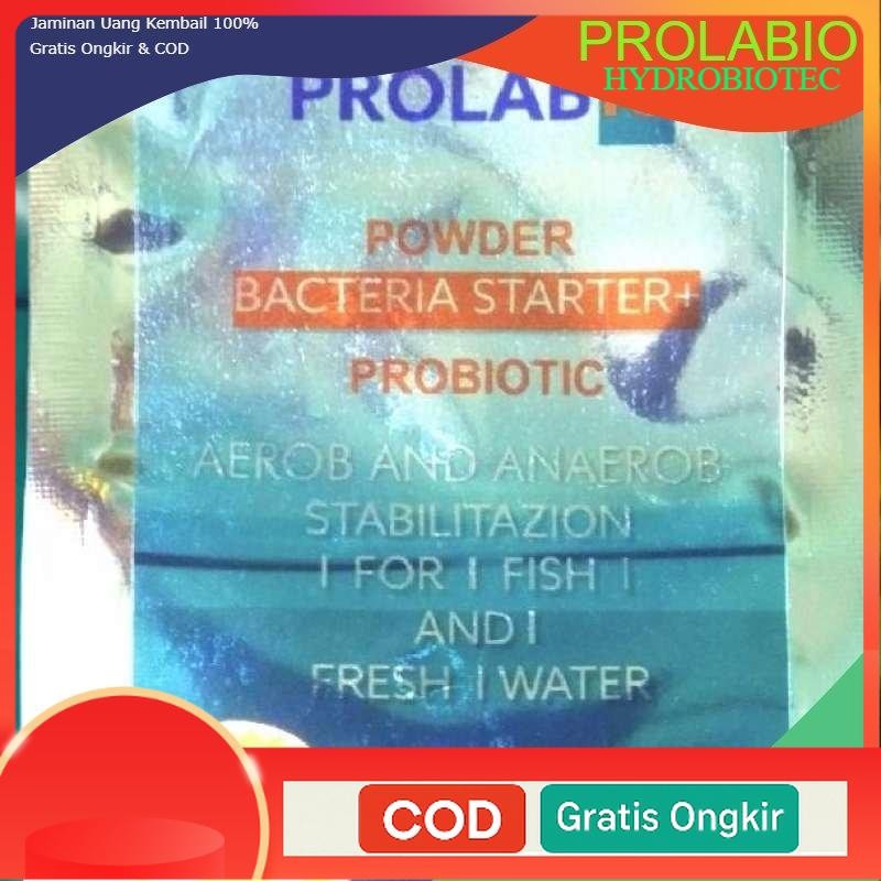 prolabio bakteri/bakteri starter/bakteri dasar/bakteri kolam/aquascape