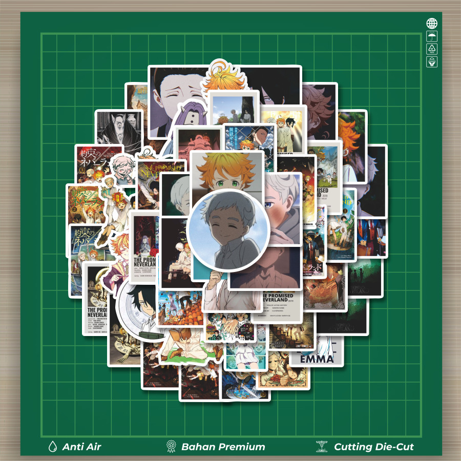 

HOT 50 PCS STIKER Stiker Poster The Promised Neverland Stiker Fashion Cars Decal Dingin Kartu Album Custom Vinyl Anti Air- Sticker Aesthetic Buku Journal Koper Casing HP Tablet Laptop Helm Motor Botol Minum