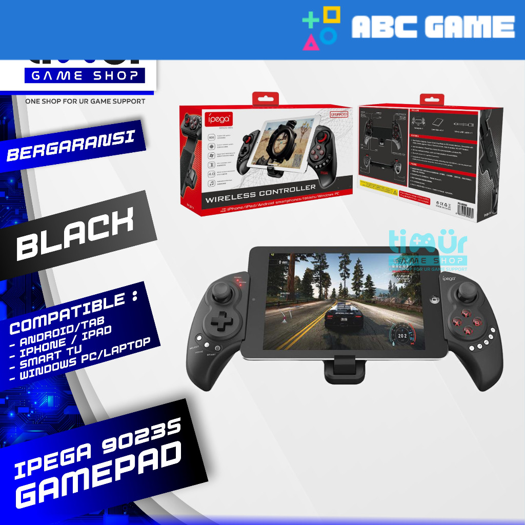 Ipega Gamepad Bluetooth PG 9023 S Stick Gaming Joystik HP Handphone Android