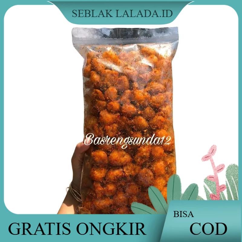 

Siomay mini kering crispy pedas daun jeruk kemasan 250gram
