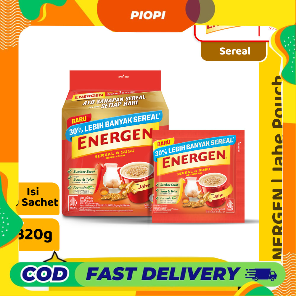 

PIOPI Energen Jahe Pouch