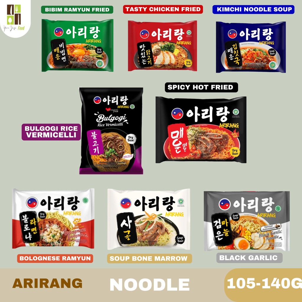 

Arirang MIe Instant Korea / Arirang Noodle / Mie Instant / Mie Ala Korea