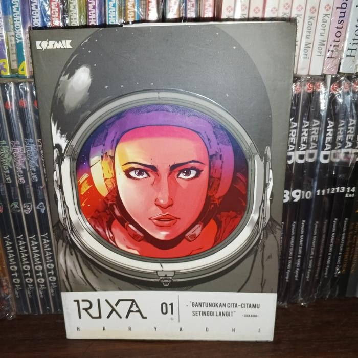 komik Rixa vol 1 by Haryadi author jitu