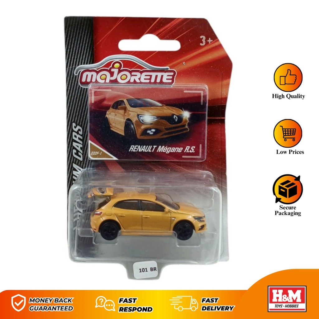 Majorette Premium Cars Megane Renault R.S - 101BR - BR2