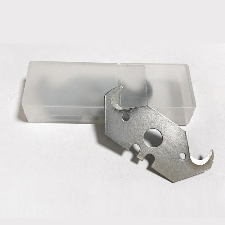 

Pisau Trapesium Baja Karbon Tinggi SK5 Pisau Utilitas Pembersih Jahitan Pisau Pengganti Bentuk Khusus