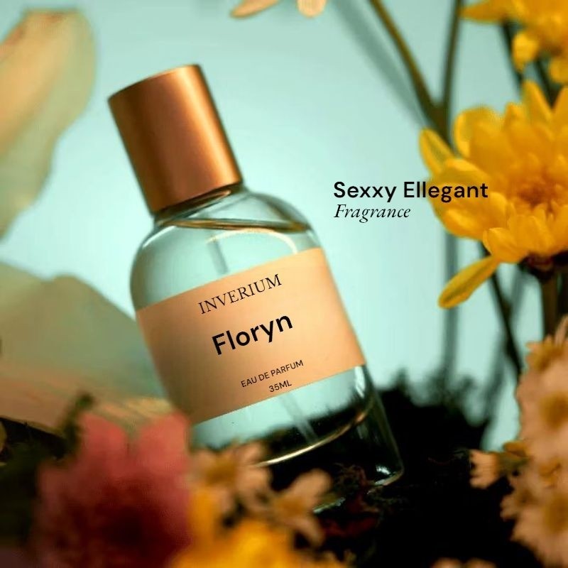 Floryn - Parfum Wanita Best Seller 35ML by Inverium  -  Aroma Fresh Vanilla Elegant Tahan Lama