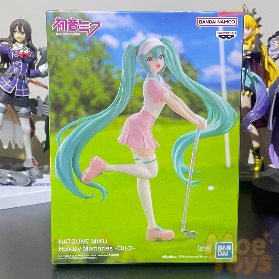 BANPRESTO Holiday Memories Figure - Hatsune Miku - Golf