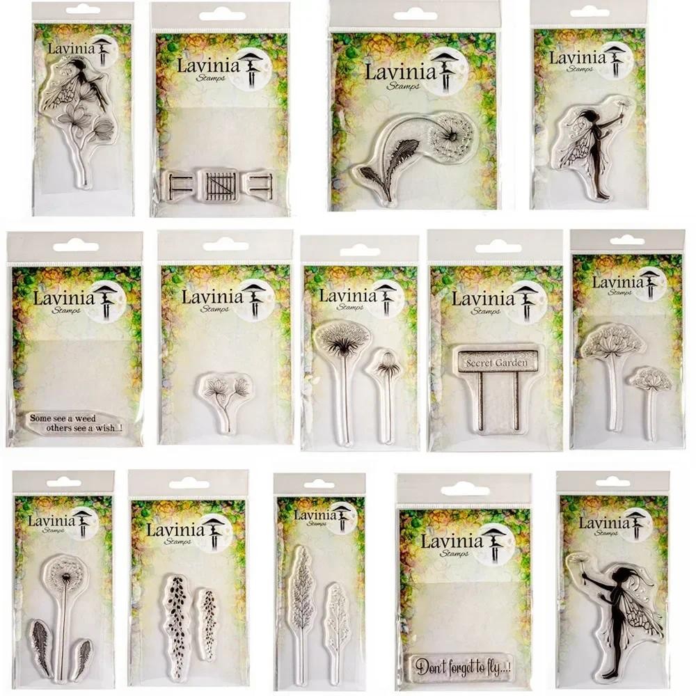 

New Arrival Dandelion Elf Fairy Clear Stamps Seal for DIY Scrapbooking Card Rubber Stamps Making Photo Album Handemade Crafts