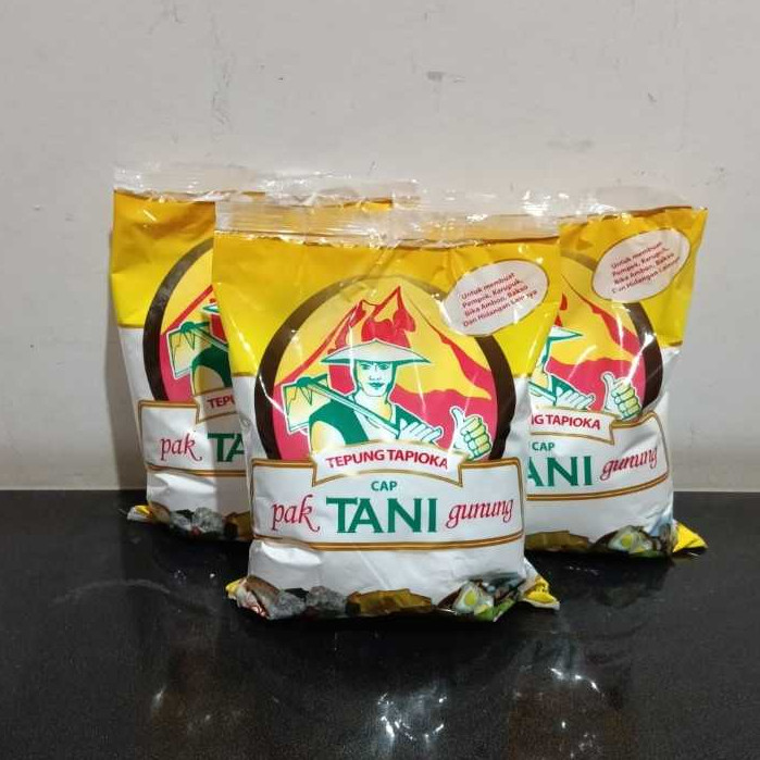 

Tepung Sagu/Tapioka Cap Pak Tani Gunung 500g