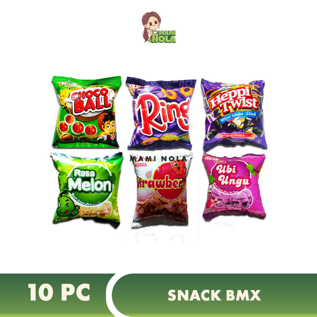 

Snack BMX Ring Sereal Aneka Rasa Isi 10 pc