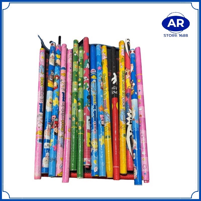 

AR GROSIR 10pcs dan 50pcs Pensil motif MURAH PENSIL OBRAL