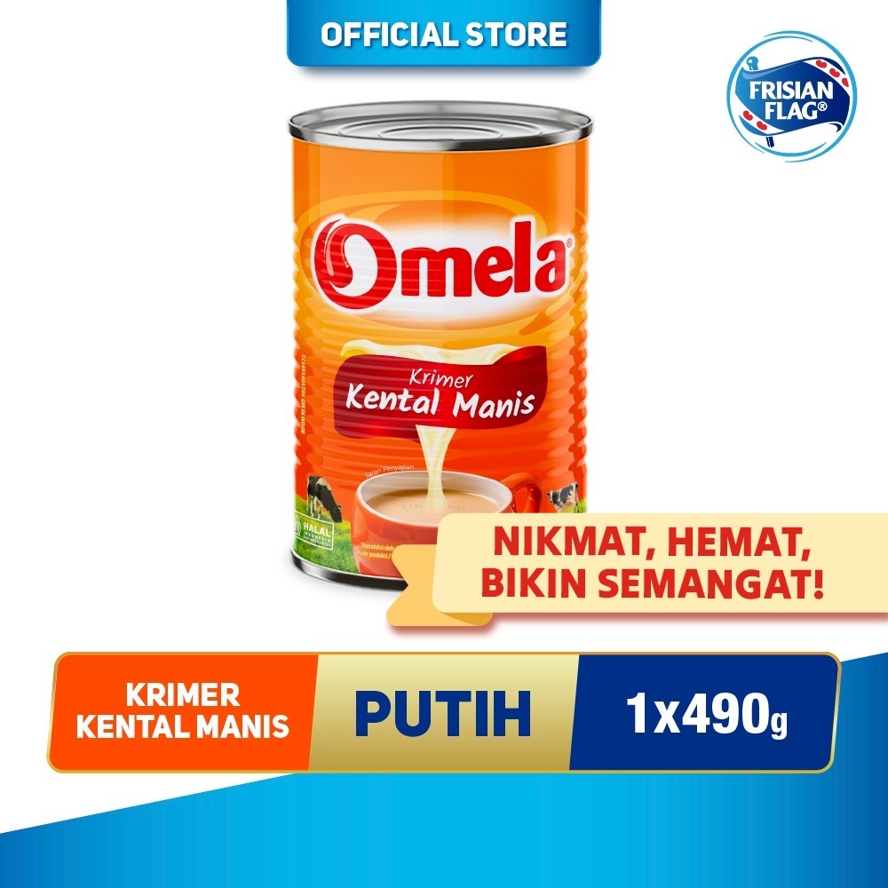 

Frisian Flag Omela Krimer Kaleng 490g - 1 pcs