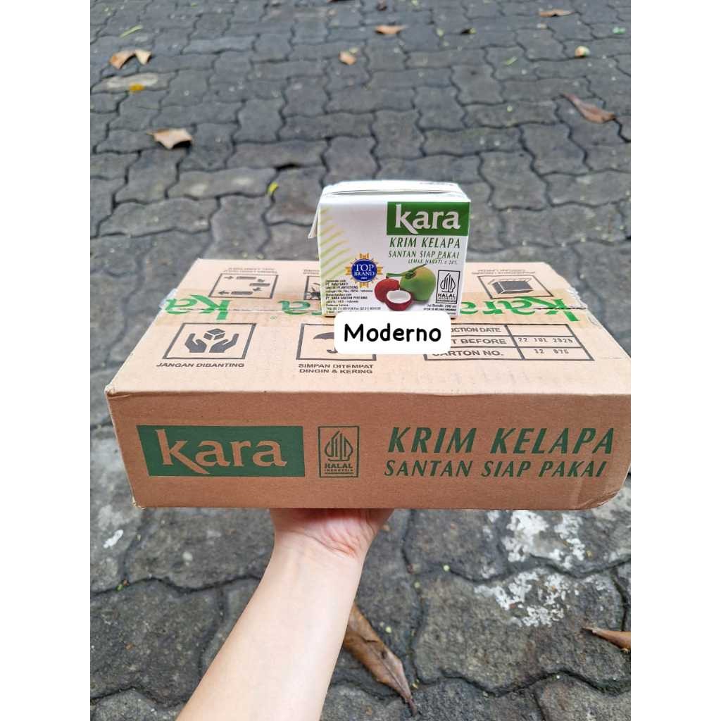 

Kara santan kelapa 200ml - Harga perkarton isi 10 pack