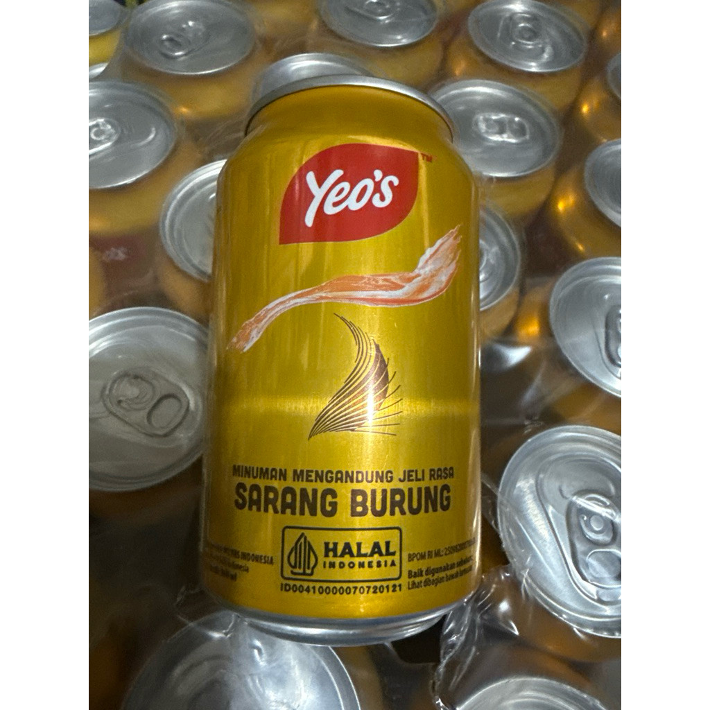 

Yeos Minuman Kaleng Sarang Burung (Bird Nest) 300ml - 6 Pcs