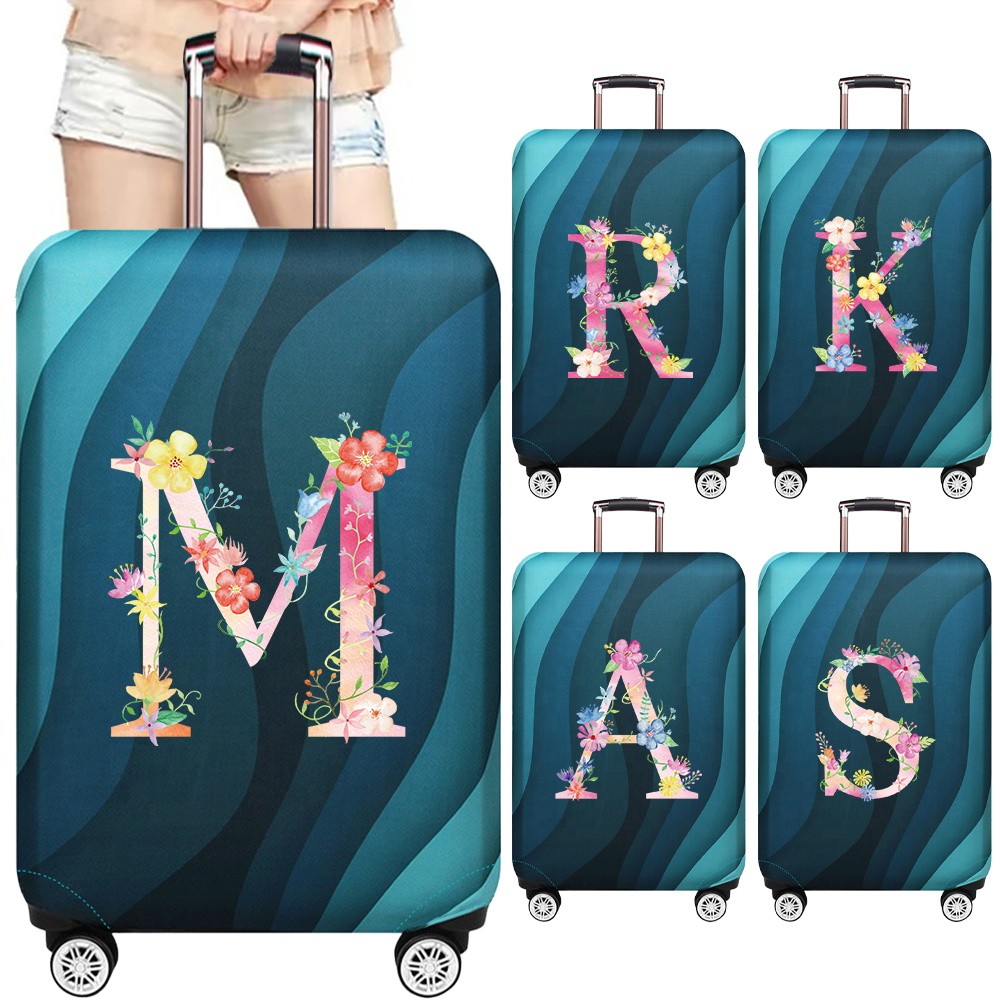 Sarung koper Cover koper Travel Suitcase Set Suitable for 18-32 Inch Thick Dust Cover Luggage Protec