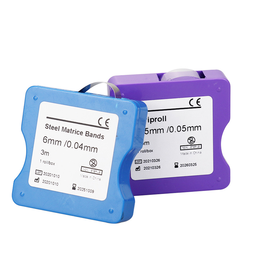Dental Matrix Seluloid/ Celluloid/ Matrix Dental Stainless Steel Matrix Band / Resin Matriks Band / 