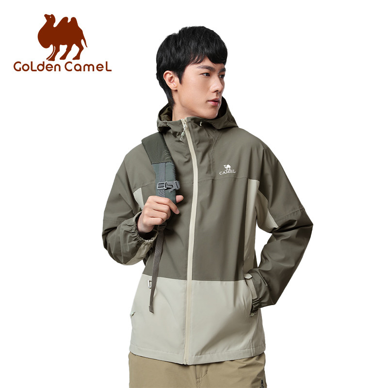 GOLDEN CAMEL Outdoor Hiking Jackets Women Windbreakers Waterproof Single Jacket for Men 2023 Autumn 