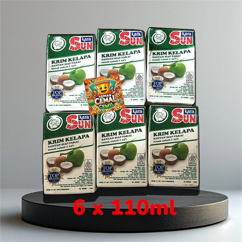 

SUN KARA Santan Kelapa 110ML x (6pc)