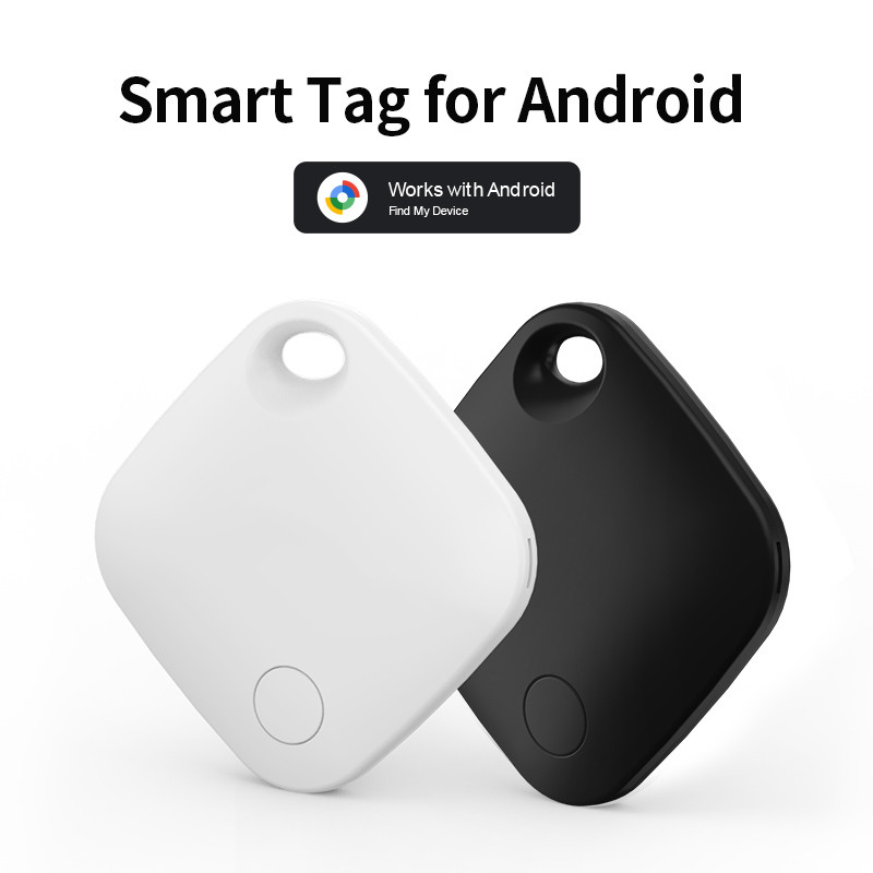 Bluetooth GPS Tracker for Android Devices Tag Work With Google Find My App Key Finder Pet Smart Tag 