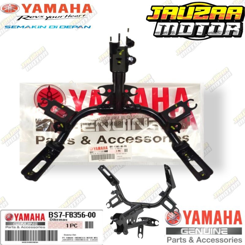 STAY 1 BREKET DUDUKAN TAMENG DEPAN YZF R 25 R25 NEW BS7-F8356-00 ORIGINAL YAMAHA