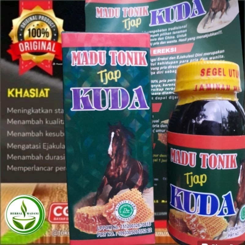 

MADU HERBAL ALAMI TONIK CAP KUDA By PONCOPARABOT.ID