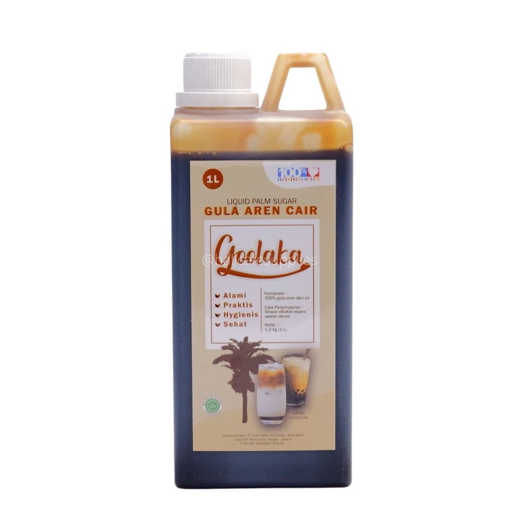 

Goolaka Gula Aren Cair - Palm Sugar Liquid 1L