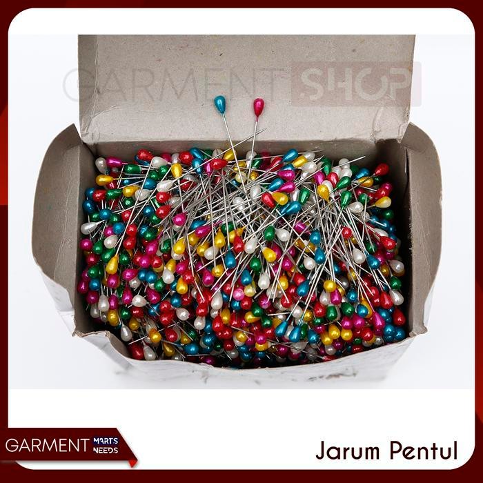 

[Barang Baru] PROMO Jarum Pentul Hijab PREMIUM Crown Fox 1000 pcs 2 inch - Random Paling Laris