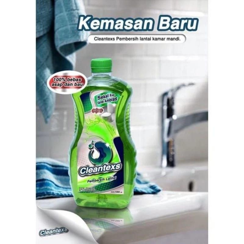 CLEANTEXS Original Pembersih noda keramik/pembersih noda kerak di lantai/pembersih lantai