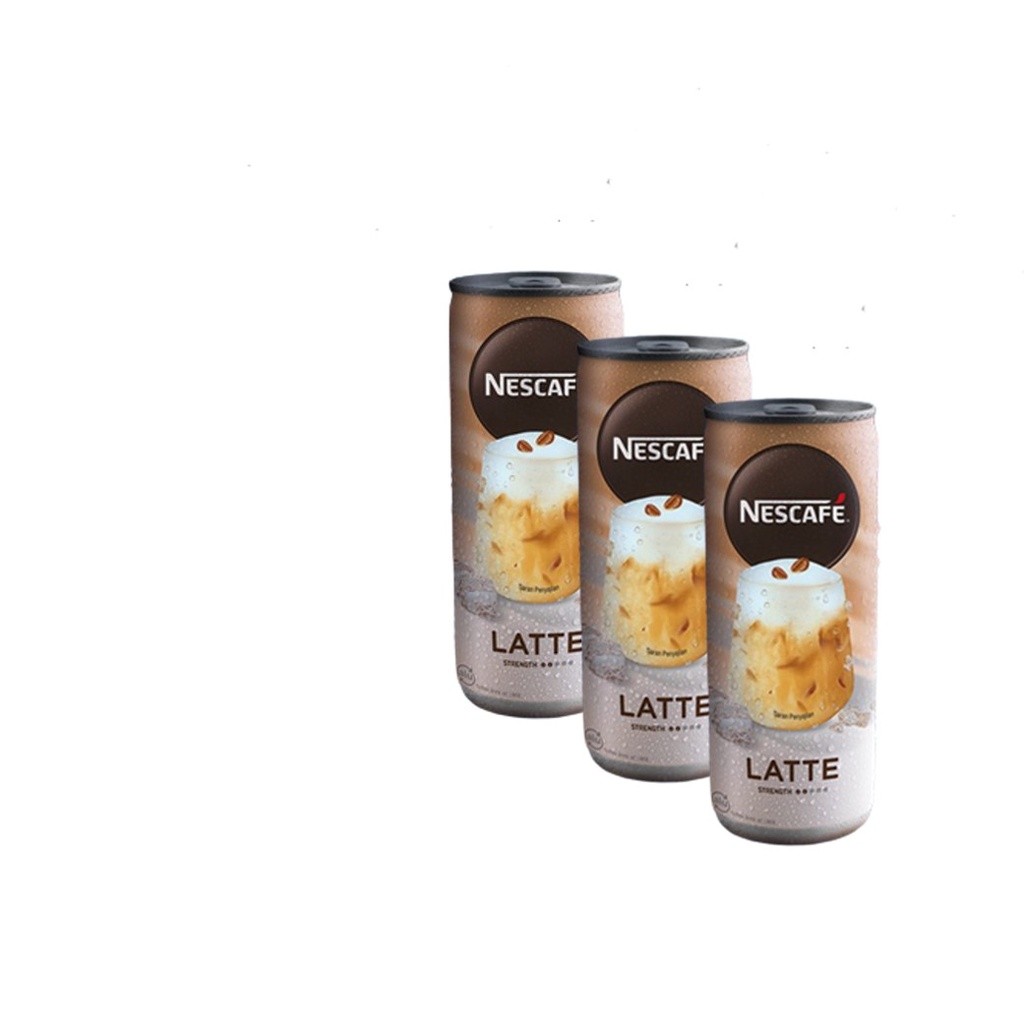 

NESCAFE Latte Kopi Kaleng 3 x 220ml