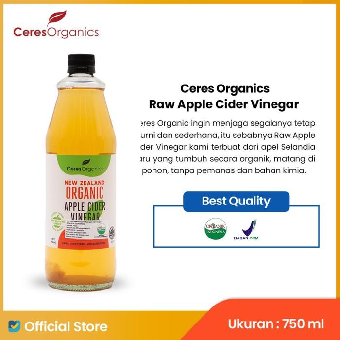 

Hot Produk Ceres Organics Raw Apple Cider Vinegar - 750ml Terbaik dan Terlaris