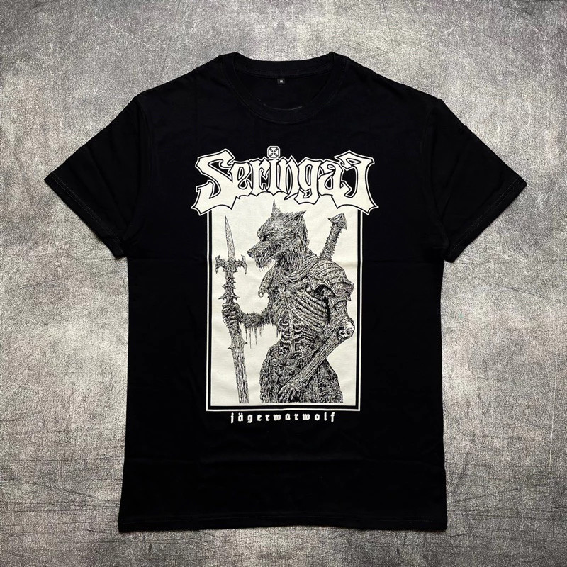 Tshirt SERINGAI X JAGER - JAGERWARWOLF