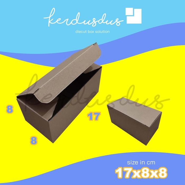 

17x8x8 cm kardus carton box diecut pizza kue packing packaging