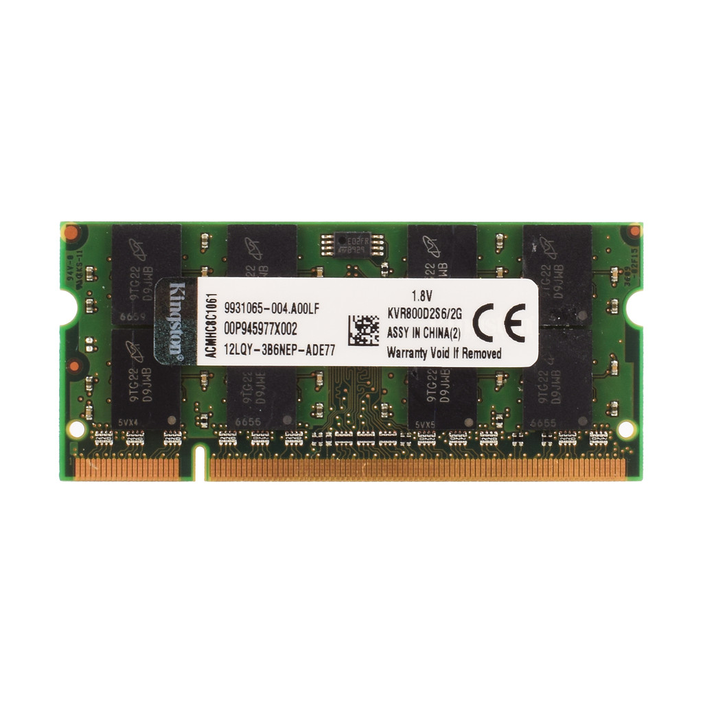 Kinston Laptop Ram DDR2 2GB 4GB 800MHz SODIMM PC2-6400 200Pin for Notebook Memory Model