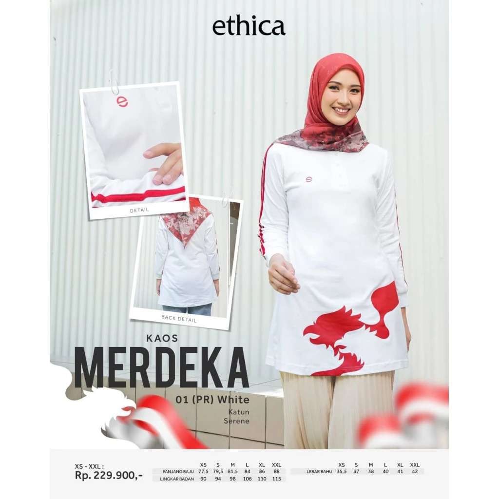 ETHICA KAOS MERDEKA 01 PR WHITE