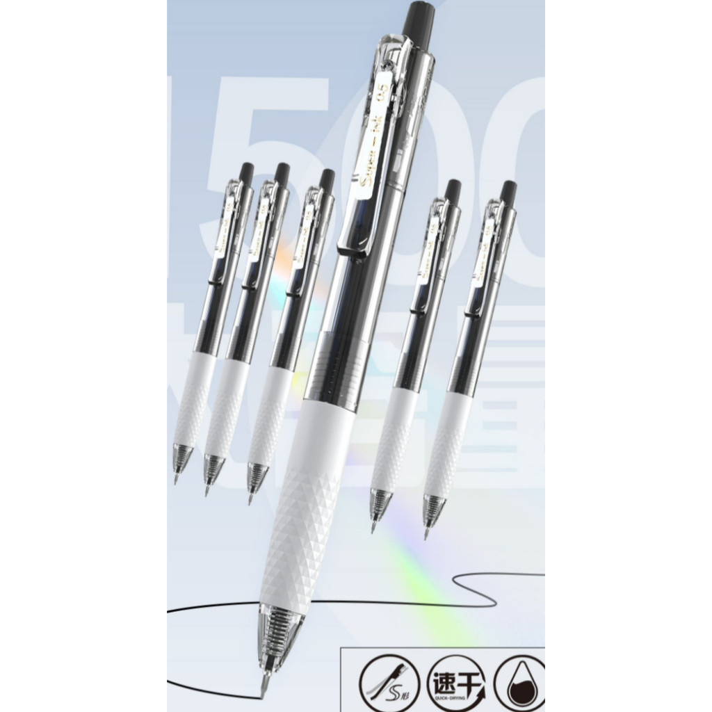 

Pulpen M&G AGPJ9071 Titan Gel Pen Fast Drying Black 0.5mm Original 100